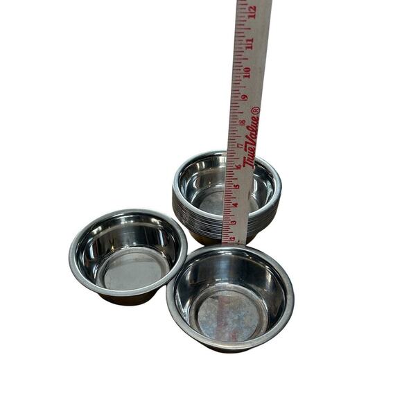 PRO SELECT 1 PINT Stainless Steel Bowls - 15 Bowls Kitties Small Dogs Pets - Picture 2 of 4